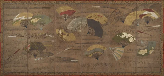 Abanicos Decorados, principios del siglo XVII